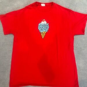 Gildan Red Graphic Short Sleeve Tee